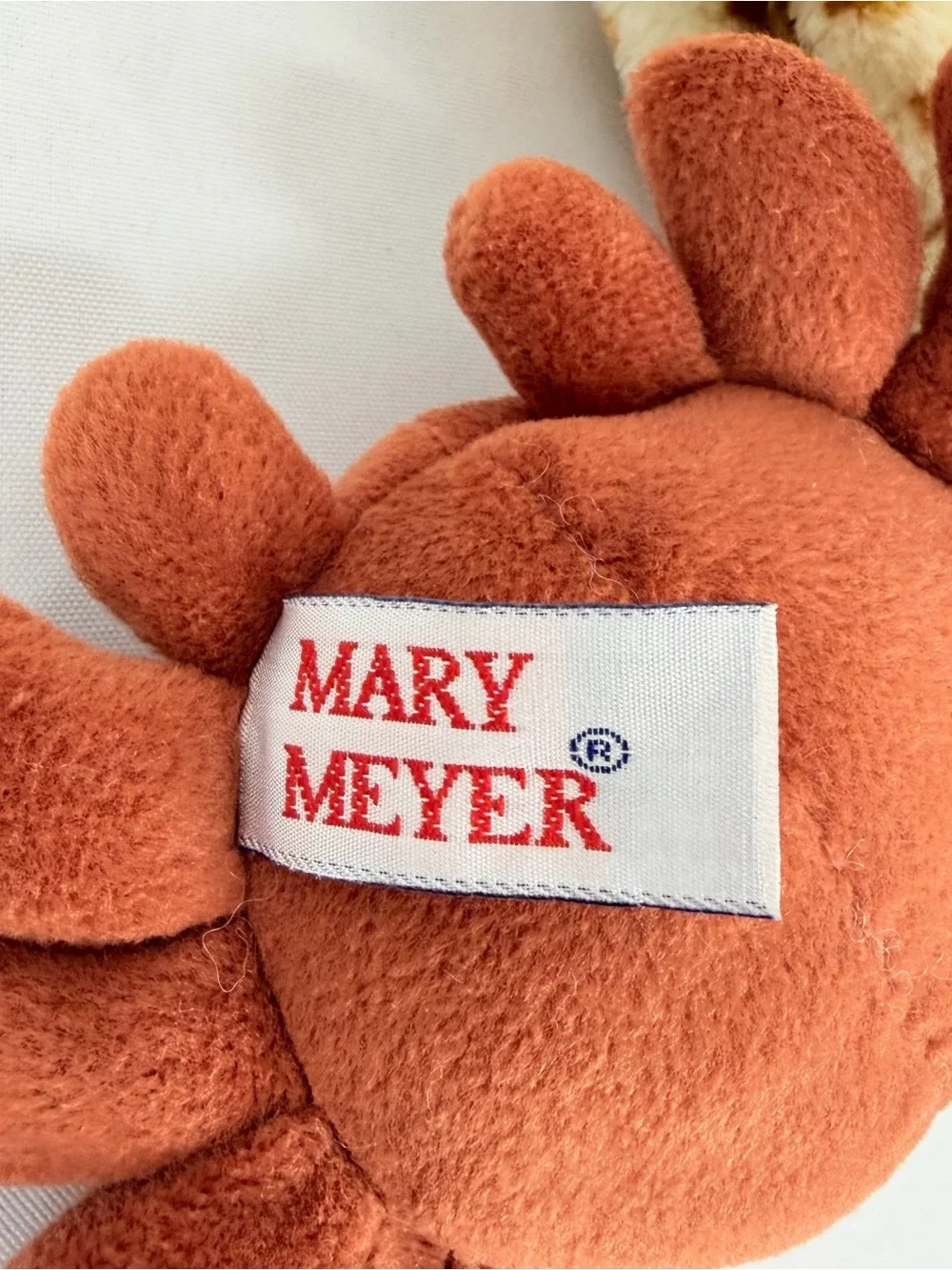 Mary Meyer Vintage 1993 Hermit Crab in Shell Plush Stuffed Animal